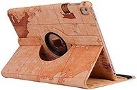 Jennyfly iPad Air 3 10.5" Cover 2019, 360 Degree Rotating Smooth PU Leather Hand-Free Stand Slim Easy Viewing Full Body Protection Case with Multiple Viewing Angles for 2019 iPad Air 3 10.5"-Yellow