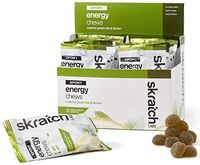 SKRATCH LABS Sport Energy Chews, Matcha Green Tea and Lemon (10 pack) - Natural, Developed for Athletes and Sports Performance, Gluten Free, Dairy Free, Vegan