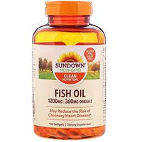 Sundown Naturals Fish Oil Extra Strength 1200 Mg - 100 Softgels