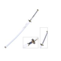 Sword Valley Handmade Katana Japanese Samurai Sword, ONE Piece Roronoa Zoro Anime Swords, Razor Sharp Knives, Wado Ichimonji 1045 Medium Carbon Steel