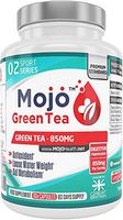 MOJO™ GREEN TEA - Extract Capsules | Natural Appetite Suppressant For Weight Loss | Antioxidant Supplement | Gentle Caffeine Source For Energy | Brain & Heart Health Pills | Fat Burner + Money Back Gu