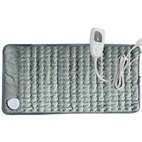 6-Level Electric Heating Warming Pad Heat Mat Body Pain Relief 4-Timer 12x24in Dark Green