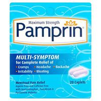 Pamprin Menstrual Pain Relief Multi Symptom -- 20 Capsules