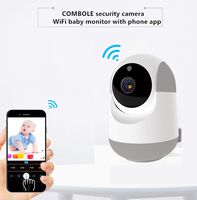 Long Range WiFi Baby Monitor，Baby Monitor with Camera and Audio,1080P Wireless Security Camera with Night Vision, Motion Detection,Two Way Audio and Cloud Storage for Baby/Pet/Elder