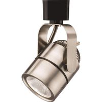 Lithonia Lighting Meshback 1-Light Brushed Nickel Integrated LED Track Lighting Head