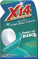 X-14 Bleach Automatic Toilet Bowl Cleaner, 1.7 OZ