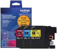 Brother Genuine LC1053PKS Super High Yield XXL Ink Cartridges