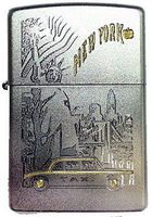 Zippo 66156 New York Statue & Taxi