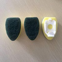 3 Pack Dish Wand Refills Sponge Heads, Heavy Duty Dish Wand Brush Replacement Sponge Dish Wands Pads for Kitchen Slink Cleaning