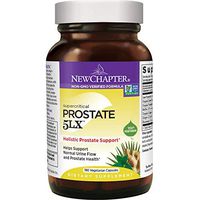 New Chapter Prostate Supplement - Prostate 5LX with Saw Palmetto + Selenium for Prostate Health - 180 ct Vegetarian Capsule