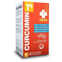Redd Remedies - Curcumin T4, Promotes Joint Comfort and Response to Stress, 60 Count