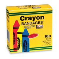 Case Crayon Bandages - 1200 per Pack