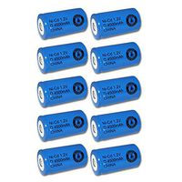 10x Exell 1.2V 4500 mAh NiCD D Rechargeable Battery Flat Top Cell FAST USA SHIP