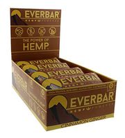 EverBar Protein Bar - Cinnamon Ginger - 16 Bars - ONLY 9 Ingredients - 12g of Protein - Clean Energy Meal Replacement - Gluten-Free, Non-GMO, Dairy Free, Soy Free - Hemp Protein