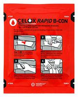 Celox Rapid B-CON Z-Fold Gauze with Hemostatic Granules, 3in x 2ft