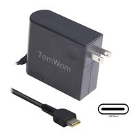 TomWom 45W 20V 2.25A Type C Wall Charger Compatible with LENOVO Yoga Pro 5 Yoga 910-13 910-13IKB Yoga 720-131KB, Miix 720 Laptop Tablet Power Supply AC Adapter Replacement