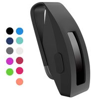 HQzon Compatible Clip Replacement for Fitbit Inspire & Fitbit Inspire HR Fitness Tracker , Made of Soft Comfortable Silicone (Clip-Black)