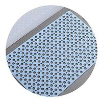 GHHZZQ Non-Slip Bathtub Mat Round Hole Suction Cup Bathroom Rugs PVC Foot Pad Household, 4 Colors, 0.7 cm Thick, Multiple Sizes (Color : Blue, Size : 90x60cm)