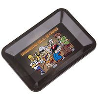 Rolling Tray Metal Tobacco Funny Trays for Weeds (Large)