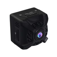 Mini WiFi Hidden Camera Wireless Small 1080P HD Spy Camera with Night Vision Motion Detection Remote Monitor Loop Record Built-in Battery & Magnetic for Home Office Security Nanny Cam - iOS Android PC