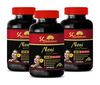 Cholesterol Vitamins - NONI Extract 500Mg - Blood Pressure Support Supplement - 3 Bottles 180 Capsules