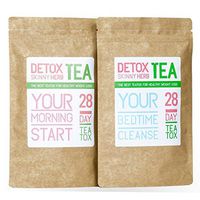 28 Days Teatox: Detox Skinny Herb Tea - Effective Detox Tea, Only Natural and Organic Ingredients, Full Body Cleanse, Teatox