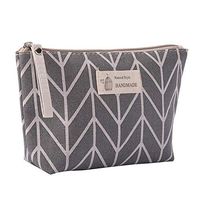 Anpay Multifunctional Durable Fabric Purse Cartoon Pattern Cosmetic Storage Bag Travel Toiletry Pouch Makeup with Zipper