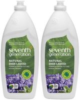 Seventh Generation Natural Liquid Dish Soap Lavender & Floral Mint 2-pack; 25 Oz Each.