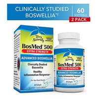 Terry Naturally BosMed 500 (2 Pack) - 500 mg Boswellia, 60 Softgels - Clinically Studied Boswellia Supplement, Supports Healthy Inflammation Response - Non-GMO, Gluten-Free - 60 Servings