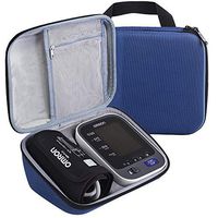 Case Compatible with 10 Series BP785N / BP786 / BP786N Wireless Upper Arm Blood Pressure Monitor, Fits Charger & Cuff (Dark Blue)