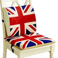 Kylin Express Indoor/Outdoor Soft Home/Office Squared Seat Breathable Chair Cushion with Backrest, No.15