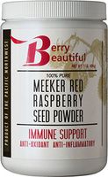 Meeker Red Raspberry Seed Powder - 1 lb (454 Grams) - Ellagic Acid and Ellagitannins Supplement - Milled from Locally Grown Raspberry Seed That is Cold Pressed by Berry Beautiful