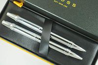 Cross Limited Edition Extremely Polished Chrome Nile Pen Pencil Set