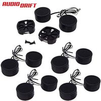 Audio Drift 5 Pairs 1" Super High Frequency Mini Tweeters 500 Watts Surface Mount