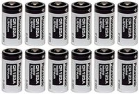 Panasonic Industrial CR123A 123A 123 3V Lithium 12 Batteries