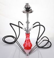 4 Hose Hookah Pipe BLACK DRAGON 23 Nargila Shisha Smoking Party Set with Four Pro Lounge Hoses by Hookah4sale 4-Hose