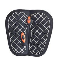 USB Rechargeable Electric Foot Sole Massager,Electric Remote Control Foot Massage Mat, with EMS Technology for Women Men Pain Relief Blood Circulation Machine
