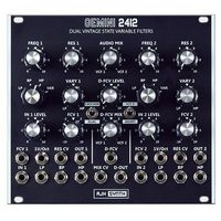 AJH Synth Gemini 2412 Dual VCF - Black