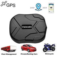 TKMARS GPS Tracker Vehicle GPS Tracker Anti Lost Geo Fence Remove Alarm Standby Time 90 Days Waterproof GPS Locator Tracking Device Magnet 5000mah Battery for Vehicle Motorcycles Trucks TK905