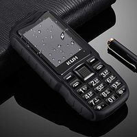 ZYSUS KUH T3 Rugged Phone, Waterproof Dustproof Shockproof, MTK6261DA, 2400mAh Battery, 2.4 inch, Bluetooth, FM, Dual SIM (Black) (Color : Black)