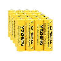 20pcs AA NiCd 700mAh 1.2V Rechargeable Batteries for Solar Garden Lights