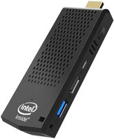 T6 Fanless Mini PC Stick, Intel Atom Z8350 / 1.92Ghz (64-bit) Windows 10 Computer Stick 4GB DDR 64GB, Dual WiFi eMMC Support 4K HD