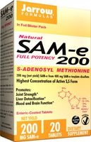 Jarrow Formulas SAM-e 200-20 Enteric-Coated Tablets