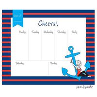 philoSophie's Stationery & Gifts -"Anchored" Inspirational 52 Week -Weekly deskpad