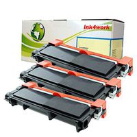 INK4WORK Compatible Toner Cartridge Replacement for Brother TN660 TN-660 to use with HL-L2320D HL-L2340DW HL-L2360DW HL-L2380DW MFC-L2700DW MFC-L2720DW MFC-L2740DW DCP-L2520DW (Black, 3-Pack)
