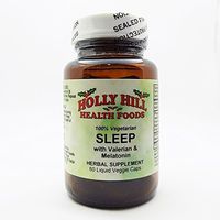 Holly Hill Health Foods, Sleep (with Valerian & Melatonin), 60 Liquid Vegetarian Capsules