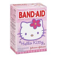 Band-Aid Bandages Hello Kitty Assorted Sizes - 20 ct, Pack of 2