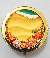 BlackKey Starfish 3-Compartment Decorative Pocket Gift Box Case Organizer for Pill, Color 2 -2187