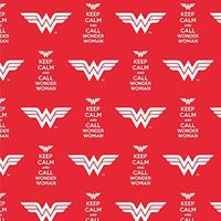 GRAPHICS & MORE Wonder Woman Keep Calm and Call Premium Roll Gift Wrap Wrapping Paper