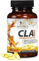 CLA Supplements 2000 - Extra Strength Natural Weight & Lean Muscle Support for Men and Women - Made in USA - Conjugated Linoleic Acid from Safflower Oil - Non-Stimulating, Non-GMO - 60 Softgels